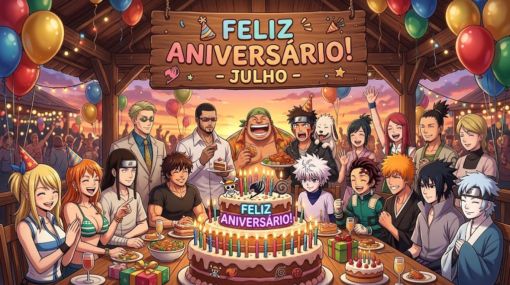 Aniversariantes de Julho